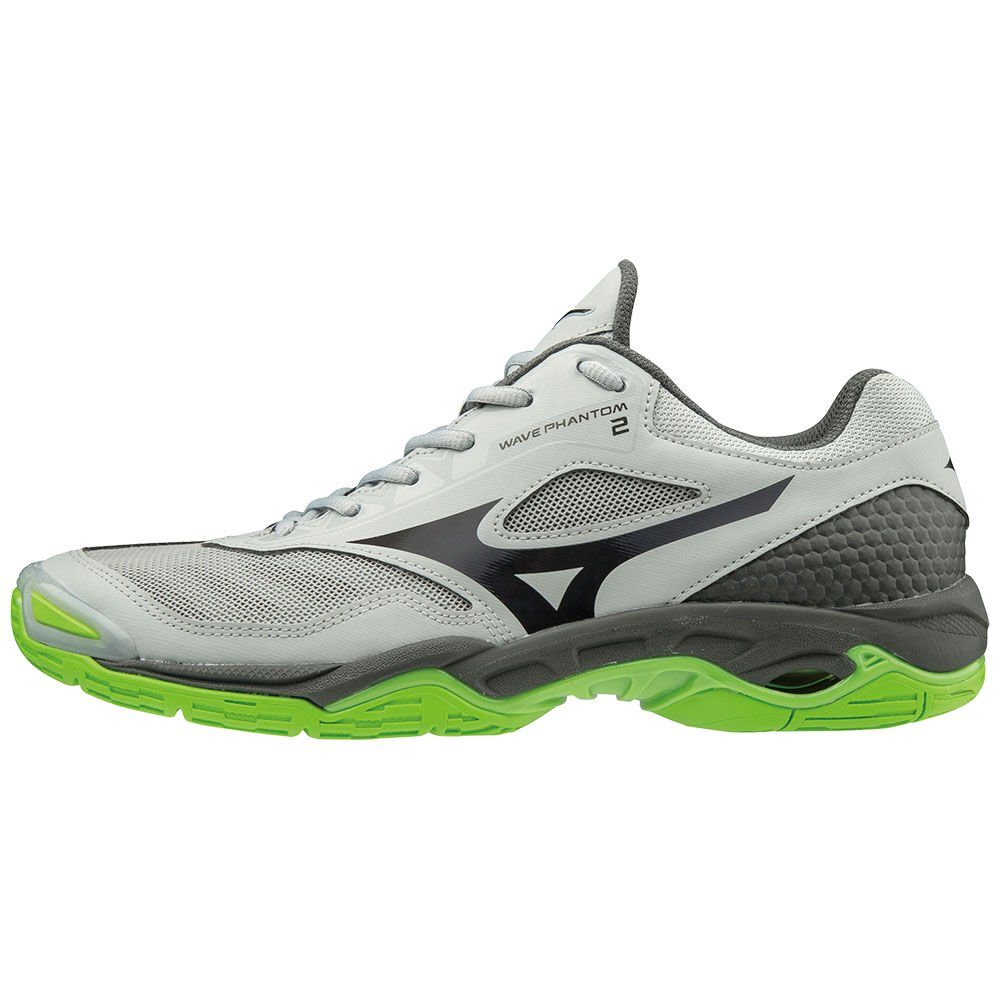 Women's Mizuno Handball Shoes Black WAVE PHANTOM 2 Shoes - X1GA186037